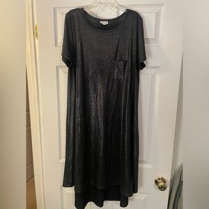 LuLaRoe Metallic Midi Dress
